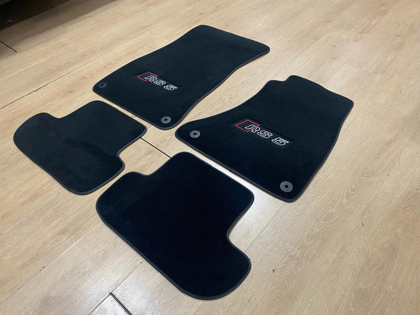 R.H.D Floor Car Mats For Audi RS5 2007-2016 Coupe , Custom Design , Custom Embroidery Logo , Custom Mat Pattern for Your Vehicle