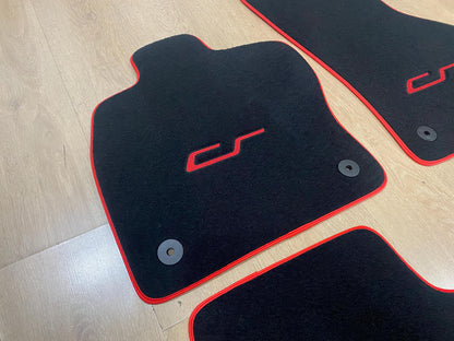 Luxury Floor Car Mats For Volkswagen Golf 8 GTI Clubsport 2021-2025 , Set of 4 , Made to Order