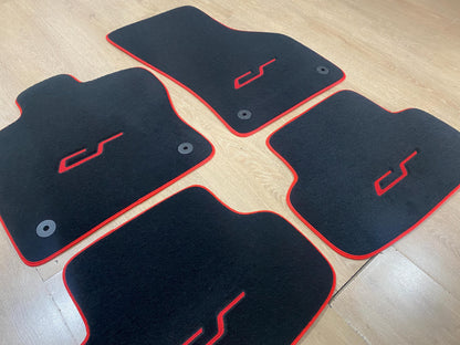 Luxury Floor Car Mats For Volkswagen Golf 8 GTI Clubsport 2021-2025 , Set of 4 , Made to Order