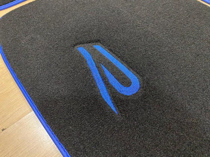 Luxury Floor Car Mats for Volkswagen Golf 8 R 2021 - 2025 RHD , Set of 4 , Made to Order