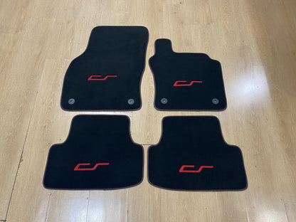 R.H.D Luxury Floor Car Mats For Volkswagen Golf 8 GTI Clubsport 2021-2025 , Set of 4 , Made to Order