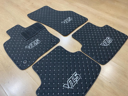 Luxury Leather Car Mats for Cupra Formentor 2020 - 2025 VZ5 Logo  , Set of 4 , Made to Order