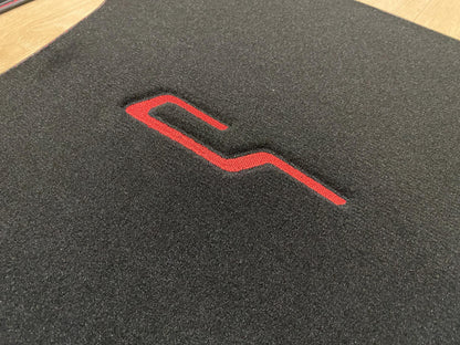 R.H.D Luxury Floor Car Mats For Volkswagen Golf 8 GTI Clubsport 2021-2025 , Set of 4 , Made to Order