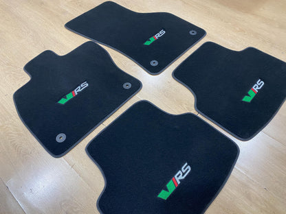 Luxury Floor Car Mats for Skoda Octavia VRS 2013 - 2020 , Set of 4 , Made to Order