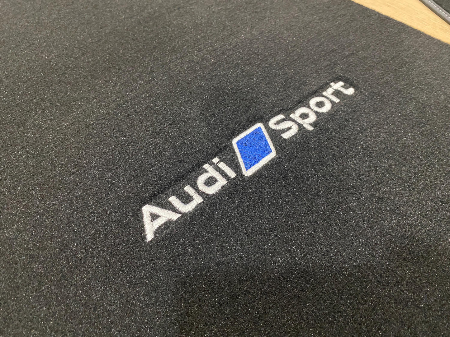 Floor Car Mats For Audi A6 2011-2018 C7 Audi Sport Logo, Custom Design , Custom Embroidery Logo , Custom Mat Pattern for Your Vehicle