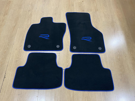 Luxury Floor Car Mats for Volkswagen Golf 8 R 2021 - 2024 , Set of 4 , Made to Order