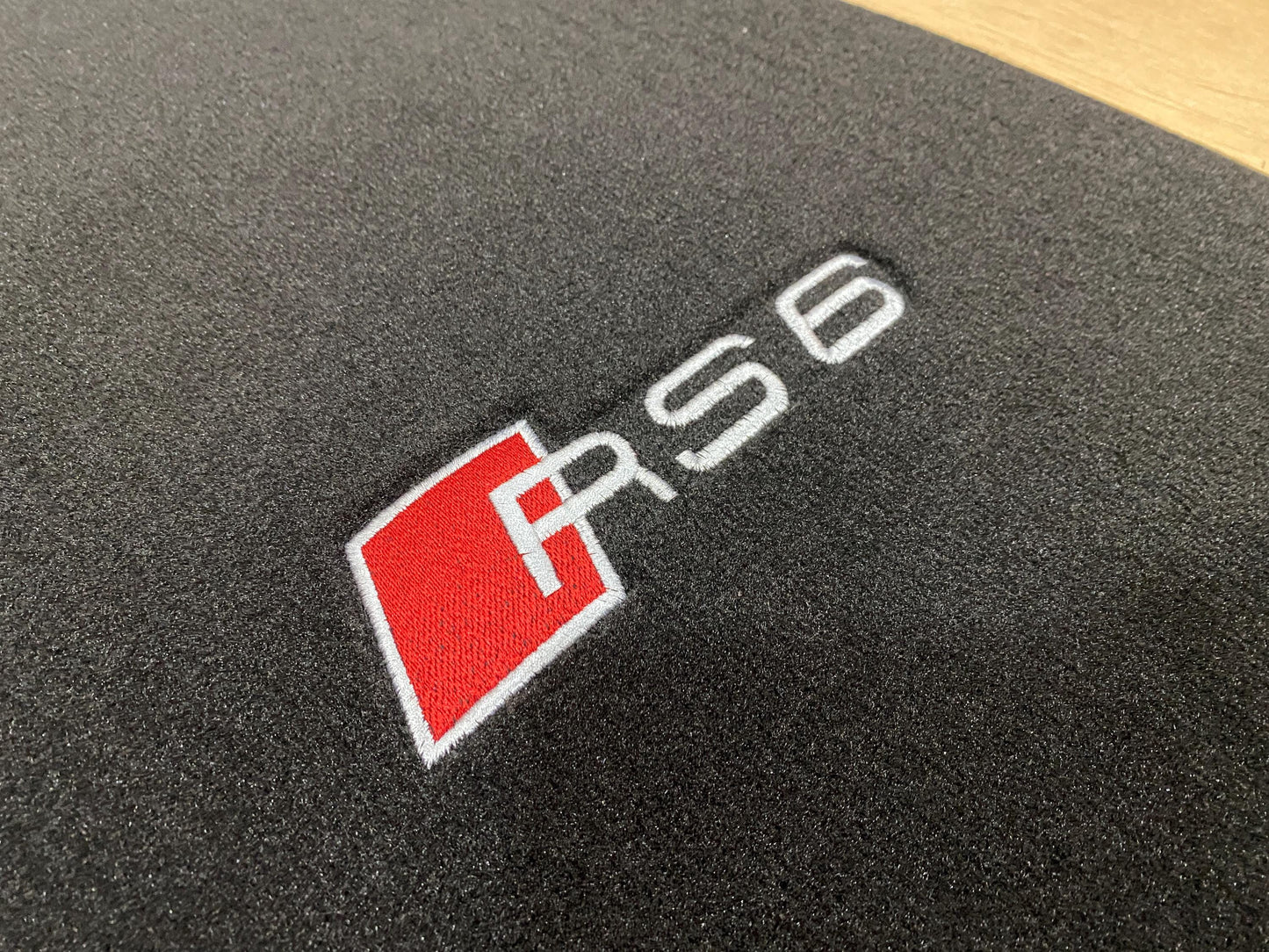 R.H.D Floor Car Mats For Audi RS6 2011-2018 C7 , Custom Design , Custom Embroidery Logo , Custom Mat Pattern for Your Vehicle