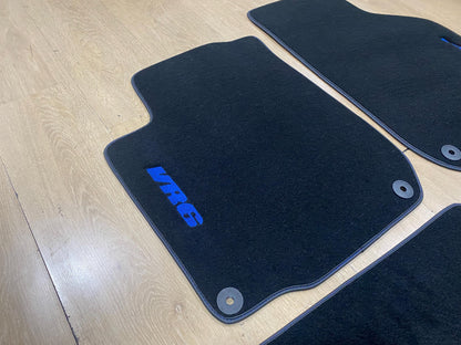 Floor Car Mats For Volkswagen Golf Mk4 1997-2003 VR6, Custom Design , Custom Embroidery Logo , Custom Mat Pattern for Your Vehicle