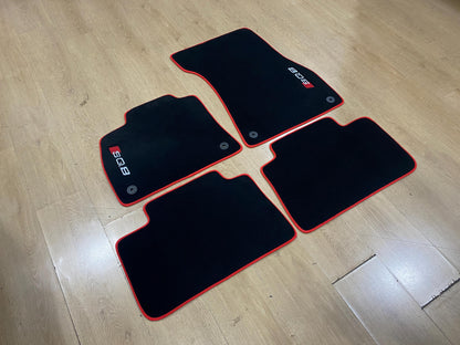 Floor Car Mats For Audi Q8 E-Tron 2023-2026 , Custom Design , Custom Embroidery Logo , Custom Mat Pattern for Your Vehicle