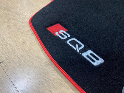 Floor Car Mats For Audi Q8 E-Tron 2023-2026 , Custom Design , Custom Embroidery Logo , Custom Mat Pattern for Your Vehicle