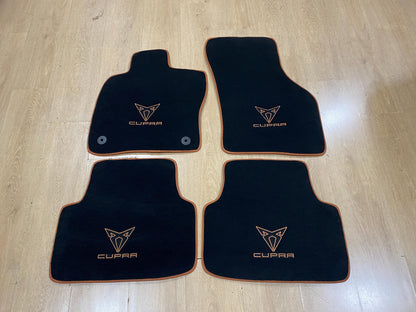 Luxury Floor Car Mats for Cupra Formentor TSI 2020 - 2025 , Set of 4 , Made to Order