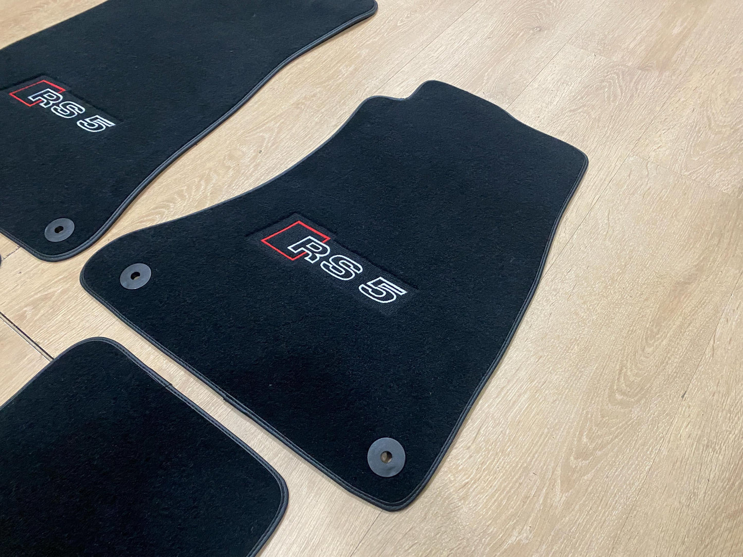 R.H.D Floor Car Mats For Audi RS5 2007-2016 Coupe , Custom Design , Custom Embroidery Logo , Custom Mat Pattern for Your Vehicle