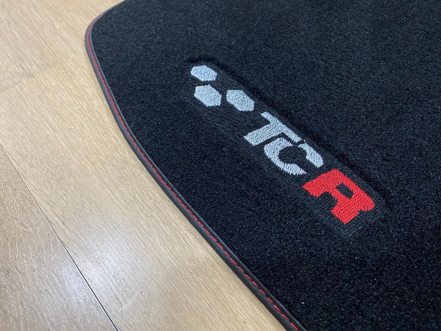 Luxury Floor Car Mats For Volkswagen Golf 7 GTI TCR 2013-2020 , Set of 4 , Made to Order