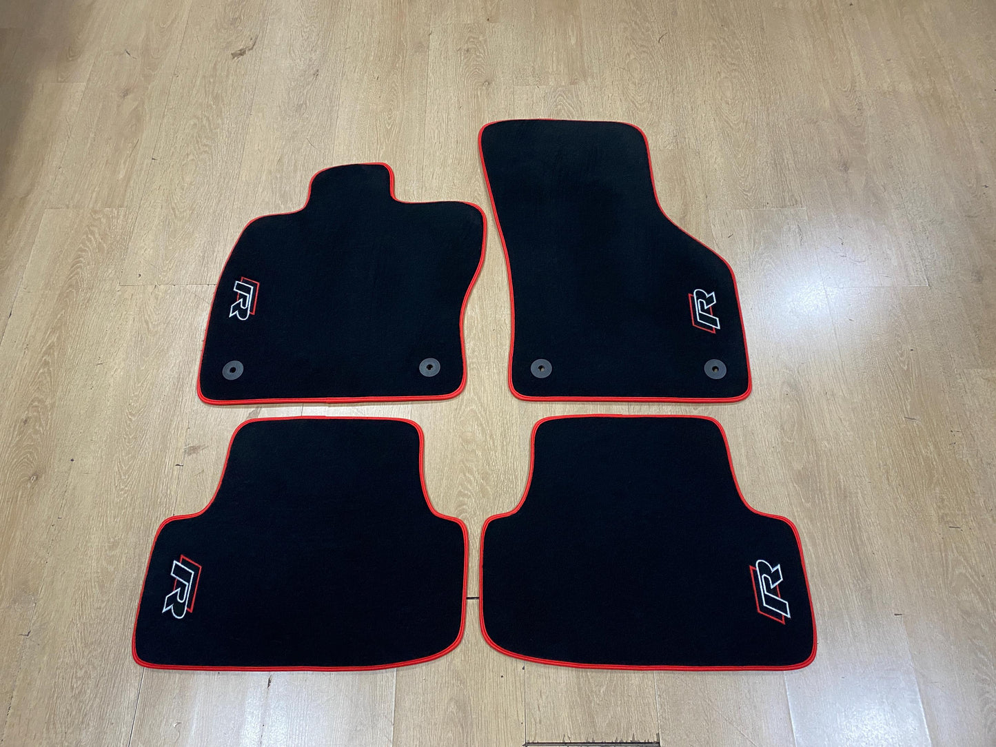 Luxury Floor Car Mats For Volkswagen Golf 7 R 2013-2020 , Set of 4 , Made to Order