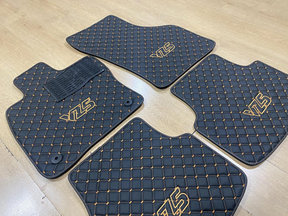 Leather Car Mats For Cupra Formentor TSI 2020-2025 VZ5 , Custom Design , Custom Embroidery Logo , Custom Mat Pattern for Your Vehicle