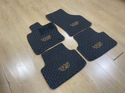 Leather Car Mats For Cupra Formentor TSI 2020-2025 VZ5 , Custom Design , Custom Embroidery Logo , Custom Mat Pattern for Your Vehicle