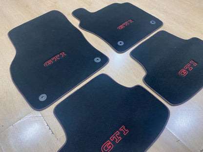 R.H.D Luxury Floor Car Mats For Volkswagen Golf 8.5 GTI 2021-2025 , Set of 4 , Made to Order
