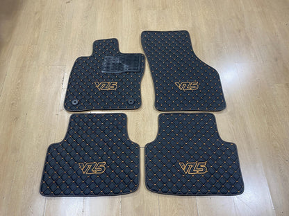 Leather Car Mats For Cupra Formentor TSI 2020-2025 VZ5 , Custom Design , Custom Embroidery Logo , Custom Mat Pattern for Your Vehicle