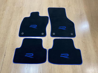 Luxury Floor Car Mats for Volkswagen Golf 8 R 2021 - 2026 , Set of 4 , Made to Order