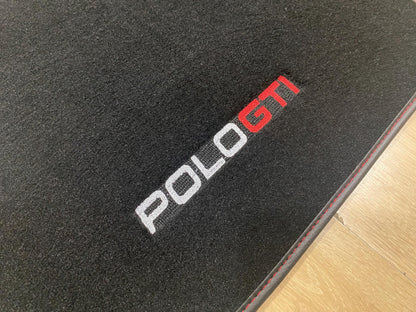 Luxury Floor Car Mats For Volkswagen Polo GTI 2019-2025 , Set of 4 , Made to Order